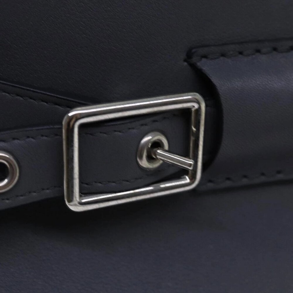 CELINE Big bag Shoulder Bag Leather Gray Auth - Picture 8 of 16